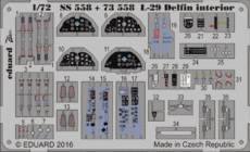 L-29 Delfin interior 1/72 