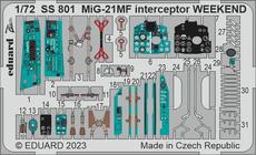 MiG-21MF interceptor WEEKEND 1/72 