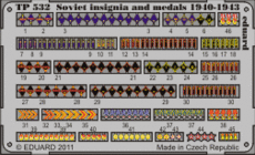 ソビエト連邦軍　記章とメダル 1940-1943 1/35 