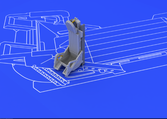 MiG-15 ejection seat 1/72  - 1