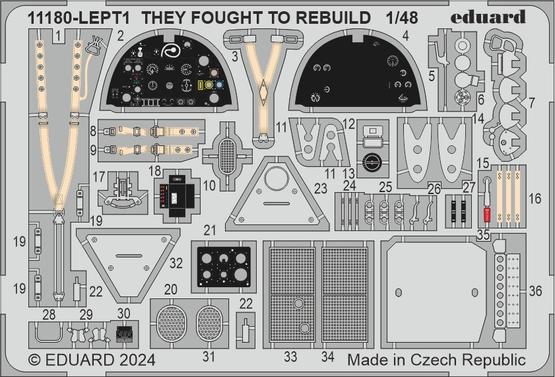 THEY FOUGHT TO REBUILD  LEPT 1/48  - 1