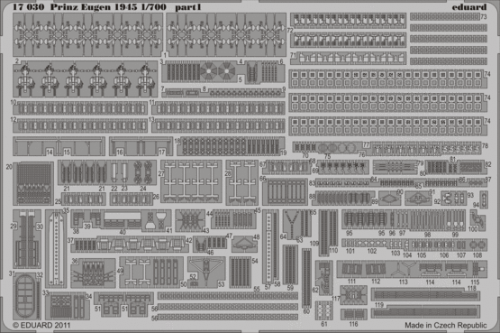 Prinz Eugen 1945 1/700  - 1