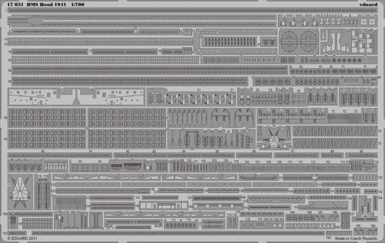 HMS Hood 1941 1/700 