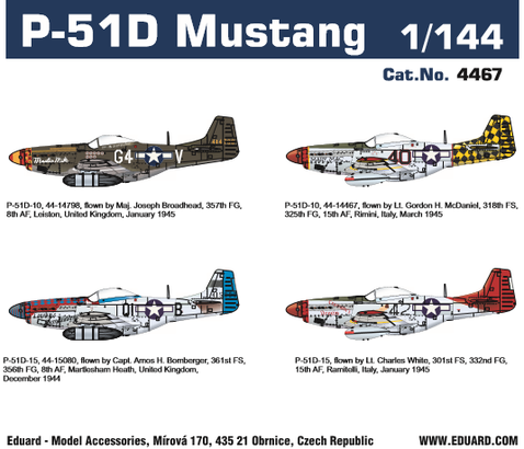 P-51D Mustang 1/144 