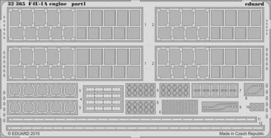 F4U-1A engine 1/32  - 1