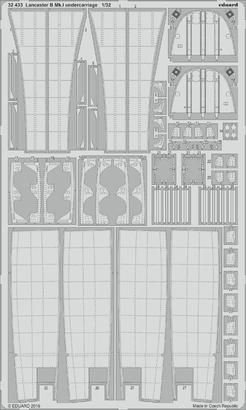 Lancaster B Mk.I undercarriage 1/32 