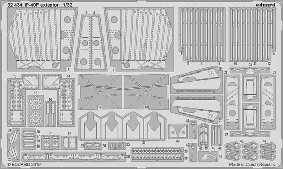 P-40F exterior 1/32 