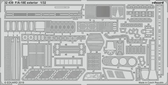 F/A-18E exterior 1/32 