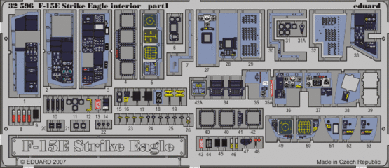 F-15E interior S.A. 1/32  - 1