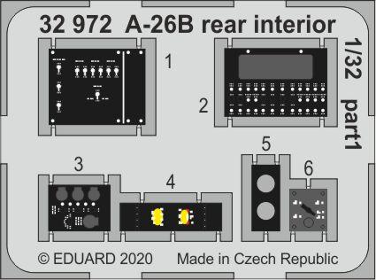 A-26B rear interior 1/32  - 1