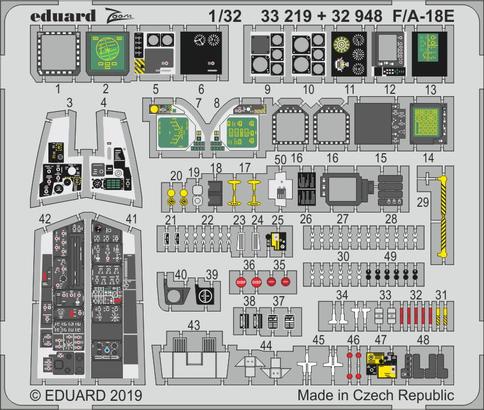 F/A-18E interior 1/32  - 1