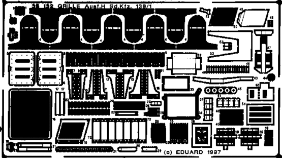 Grille Ausf.H 1/35  - 1