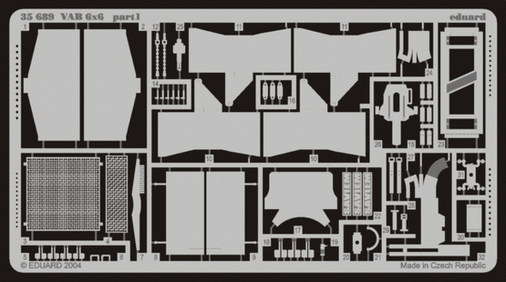 VAB 6x6 exterior 1/35  - 1