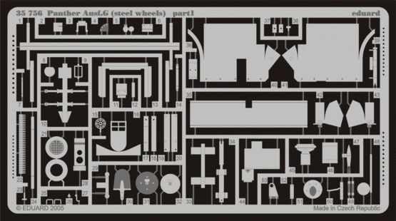 Panther Ausf.G (steel wheels) 1/35  - 1