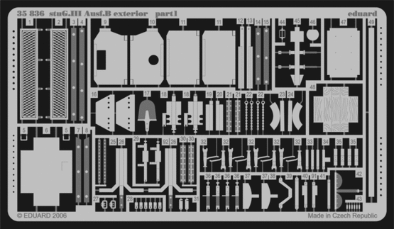 StuG.III Ausf.B exterior 1/35  - 1