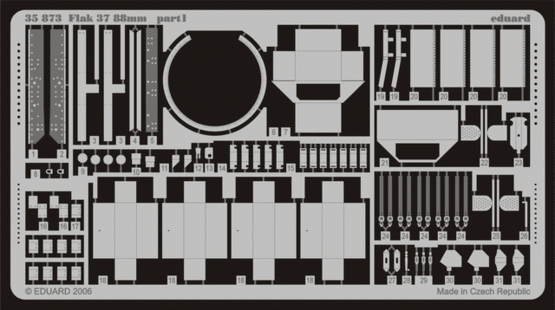 Flak 37 88mm 1/35  - 1