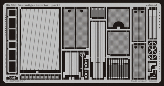 Sturmtiger interiér 1/35  - 1