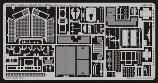 Sd.Kfz.250/9 Neu 20mm Reccon. 1/35  - 1