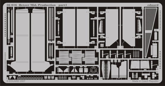 Hetzer Mid. Production 1/35  - 1