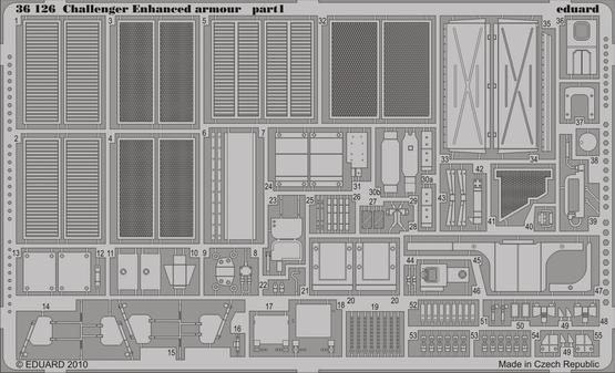 Challenger II Enhanced armour 1/35  - 1