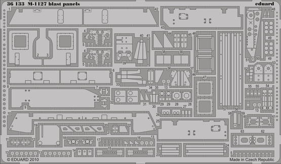 M-1127 blast panels 1/35 