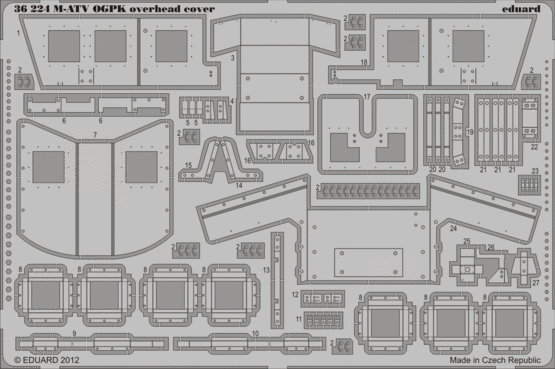 M-ATV OGPK overhead cover 1/35 