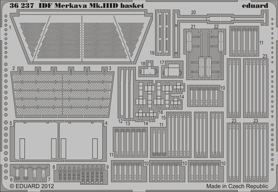 IDF Merkava Mk.IIID basket 1/35 