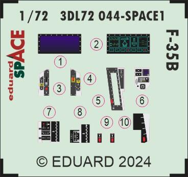 F-35B SPACE 1/72  - 1