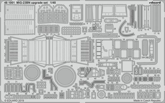 MiG-23BN upgrade set 1/48 