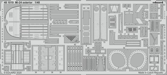 Mi-24 exterior 1/48 