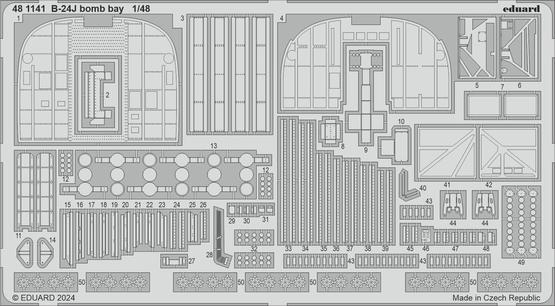 B-24J pumovnice 1/48 