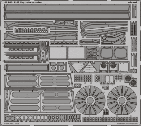 C-47 exterior 1/48 