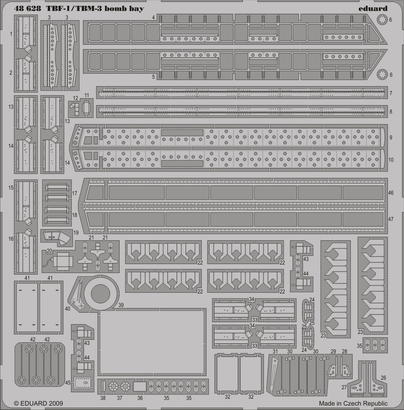 TBF-1/TBM-3 bomb bay 1/48 