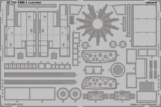 TBD-1 exterior 1/48 