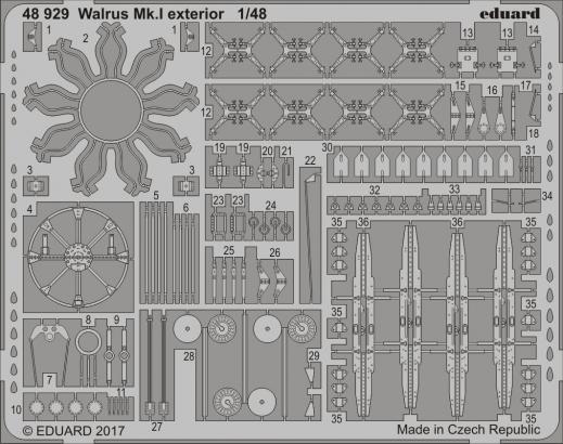 Walrus Mk.I exterior 1/48 