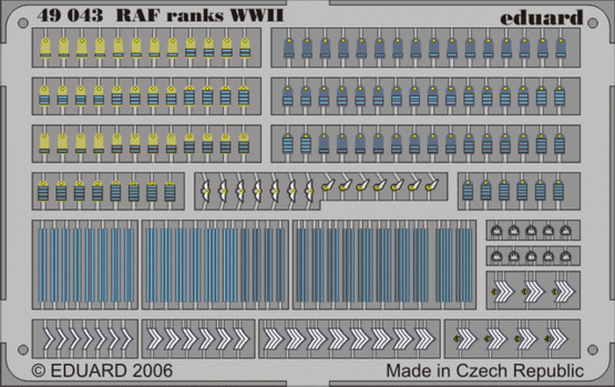 RAF Ranks WWII 1/48 