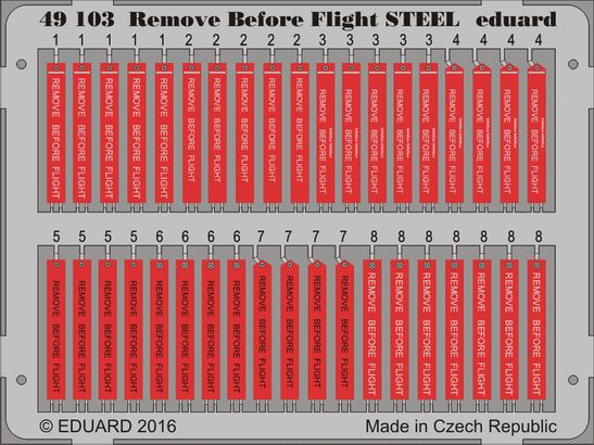 Remove Before Flight STEEL 1/48 