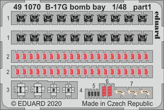 B-17G bomb bay 1/48  - 1