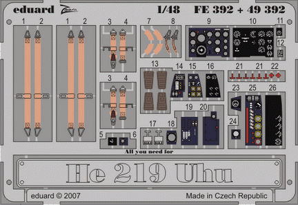 He 219 Uhu S.A. 1/48  - 1