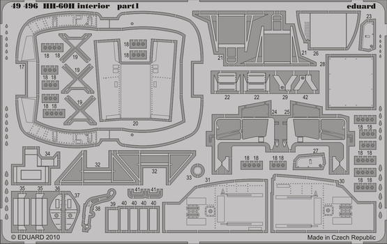 HH-60H interior S.A. 1/48 