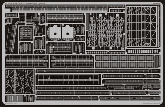 USS CV-14 Ticonderoga 1/350  - 1