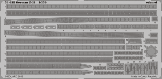 German Z-31 1/350 