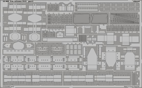 USS Arizona 1941 1/350  - 1