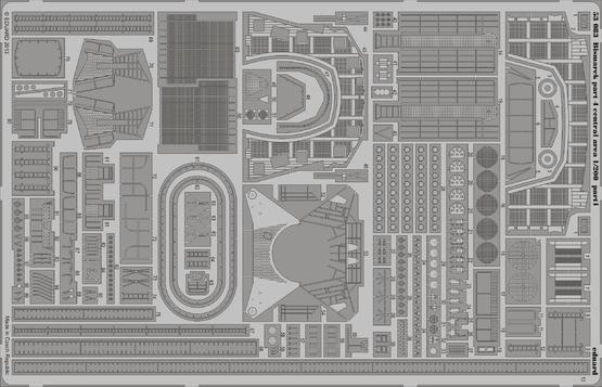 Bismarck part 4 - central area 1/200  - 1