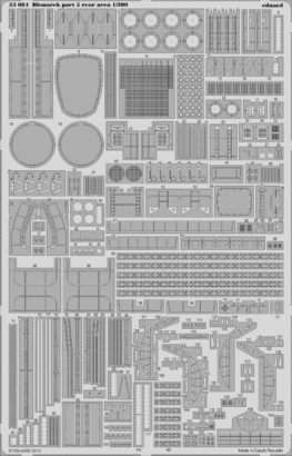 Bismarck part 5 - rear area 1/200 