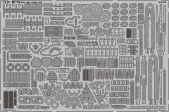 IJN Mikuma superstructure 1/350 