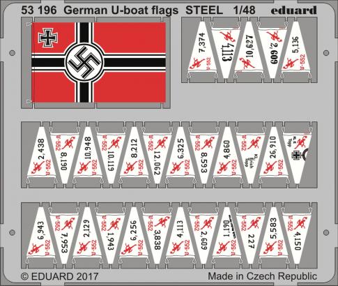 German U-boat flags 1/48 