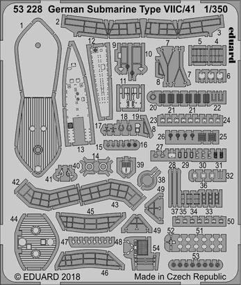 模型製作用品 eduard U-boat VIIC SUPER 350 1/72 模型製作用品 eduard U-boat VIIC SUPER 350 1/72 U-boat VIIC 1