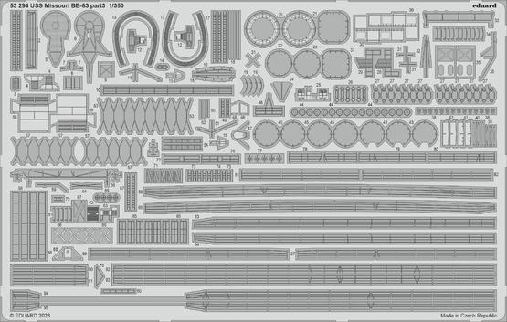 USS Missouri BB-63 part 3 1/350 