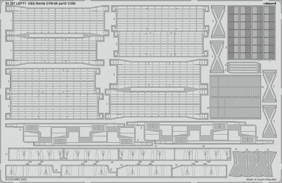 USS Nimitz CVN-68 část 3. 1/350  - 1